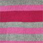 Preview: Strickstoff - Streifen - Baumwolle - pink/rosa